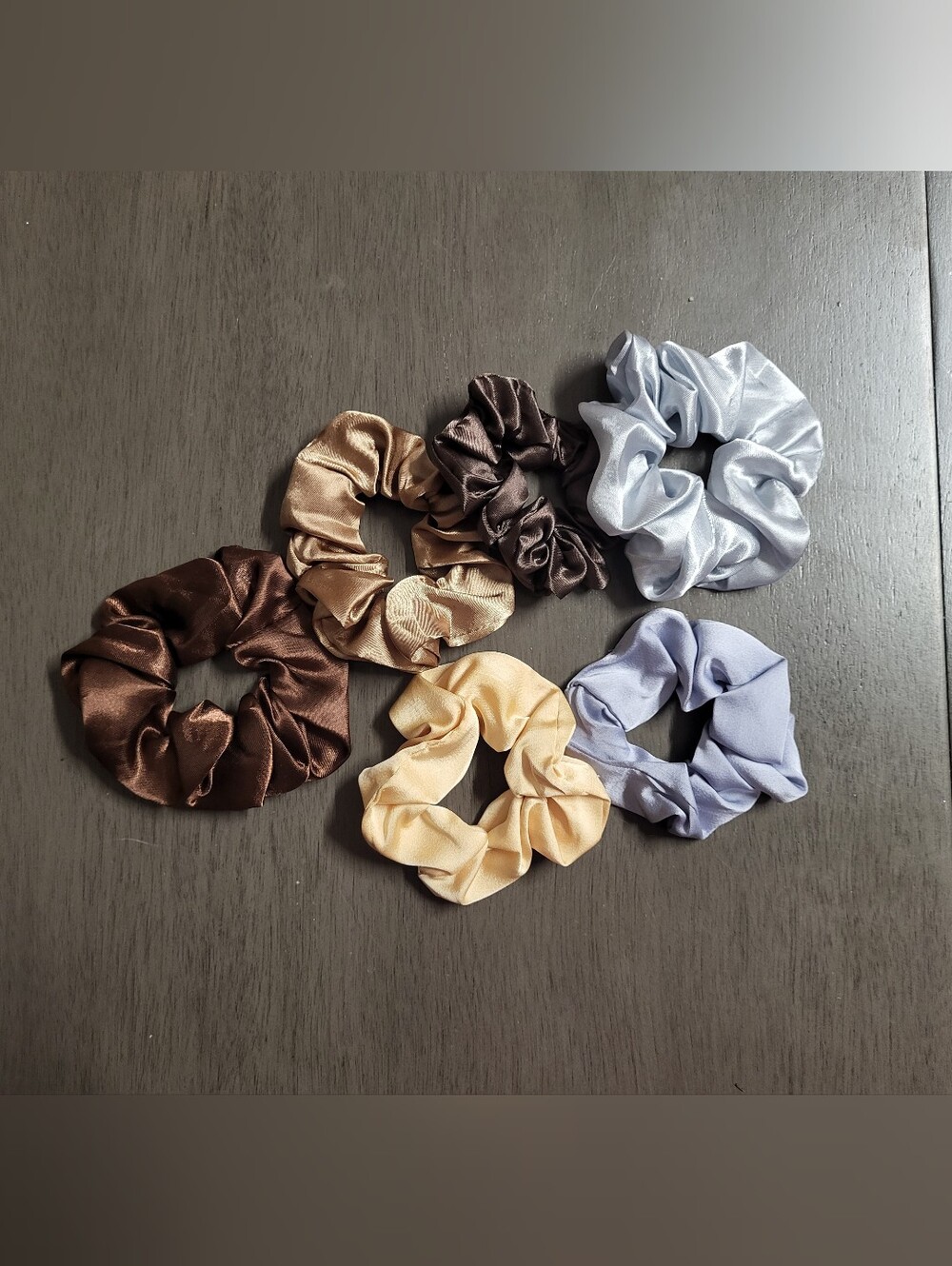 Silk And Satin Hair Scrunchie Bundle